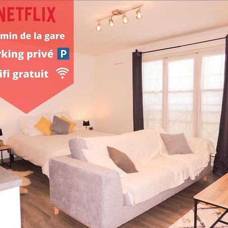 Joli Studio Tout Confort A 2 Pas De La Gare Poissy Ngoại thất bức ảnh